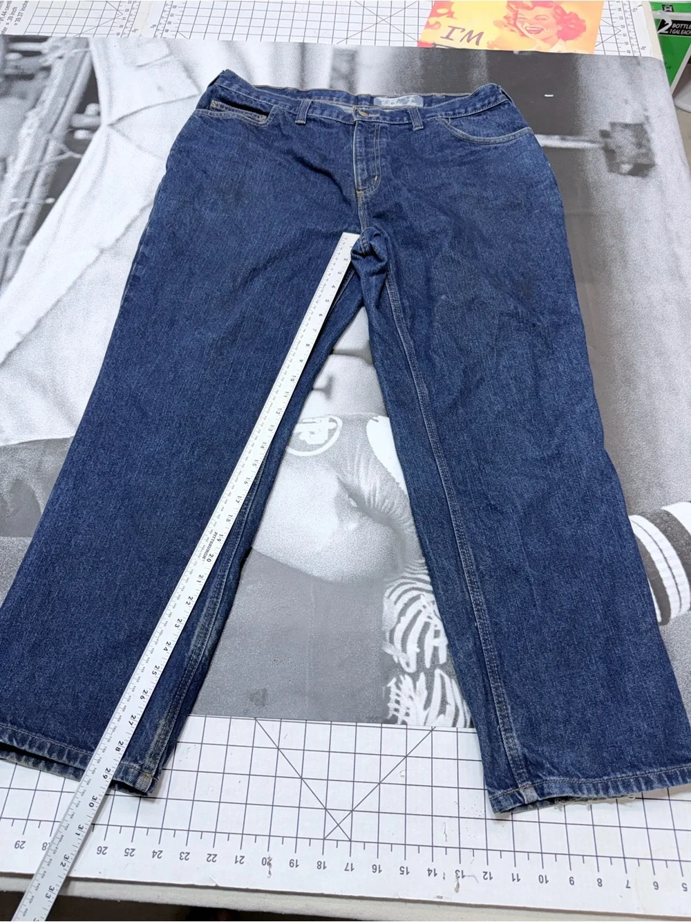 Carhartt FR Men’s sz 38 x 30 Straight Jeans A2